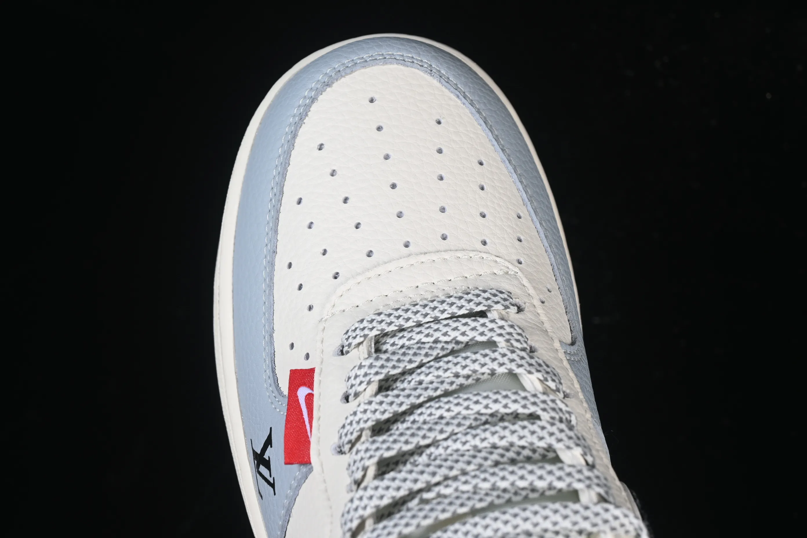 All categories Nk Air Force 1 Air Force series Nk Air Force 1 Low Air Force low top Nike Air Force 1'07 Low joint beige denim hook Air Force 1 low top casual sneakers DD1982-320